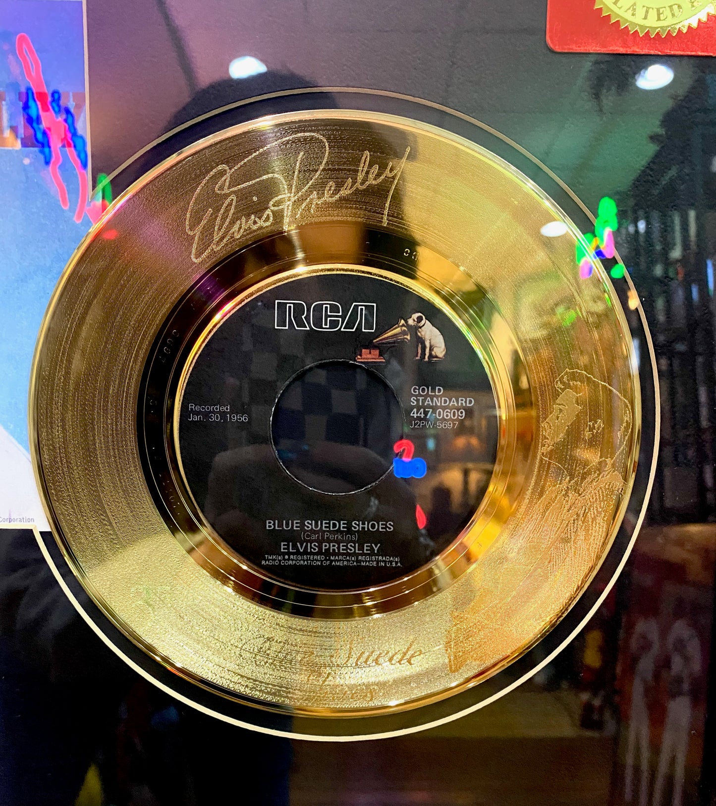 1989 35th Anniversary Elvis Golden Record