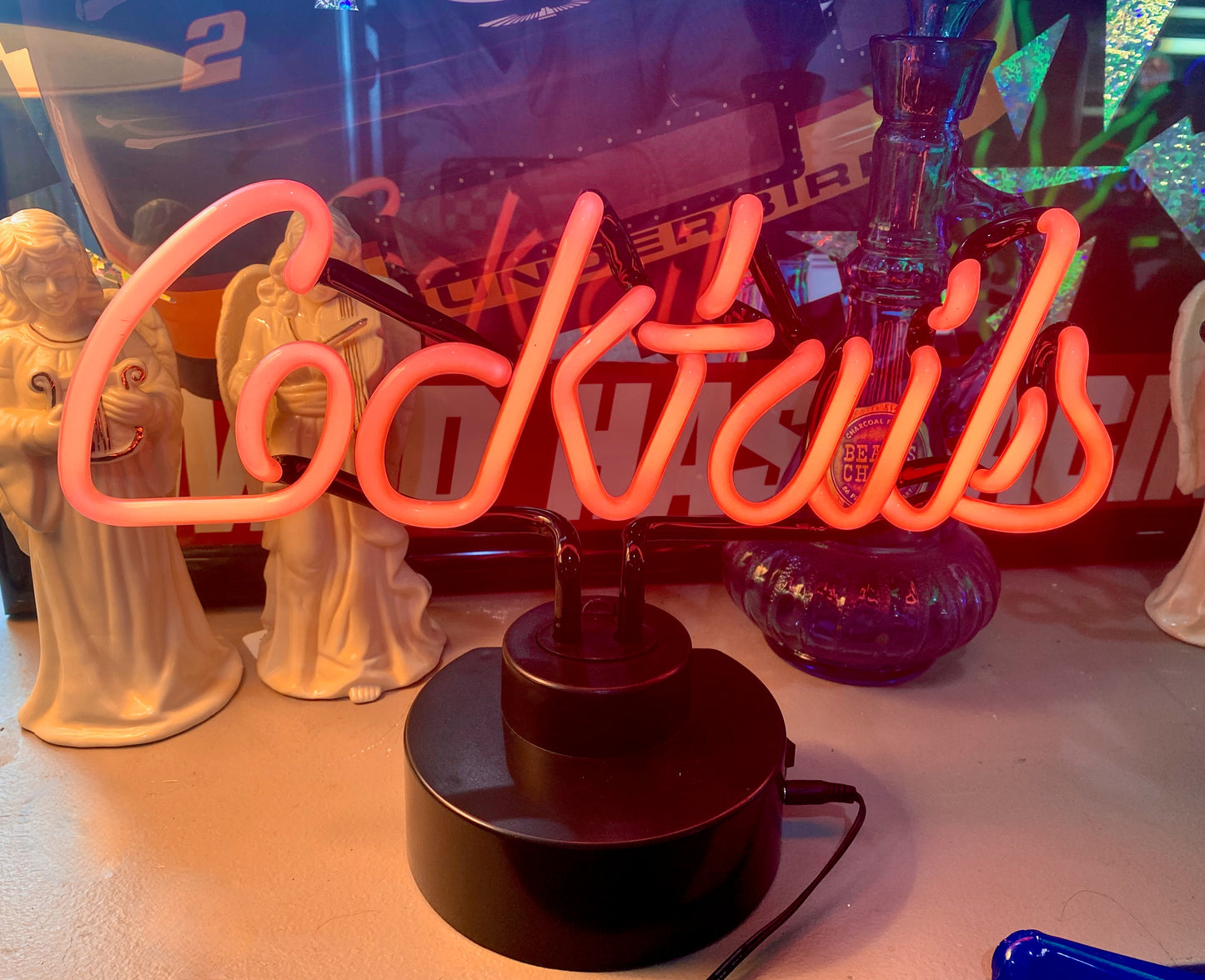 Cocktails Neon Sculpture *LOCAL PICKUP ONLY*