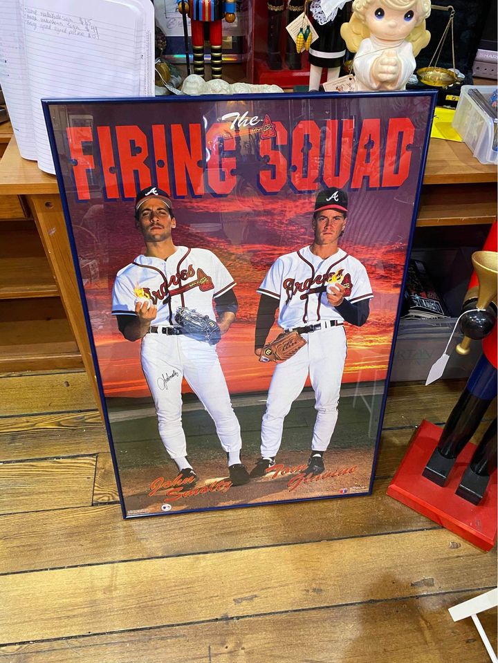 John Smoltz Signed Atlanta Braves Poster *LOCAL PICKUP ONLY* –  timeless-treasures-milford