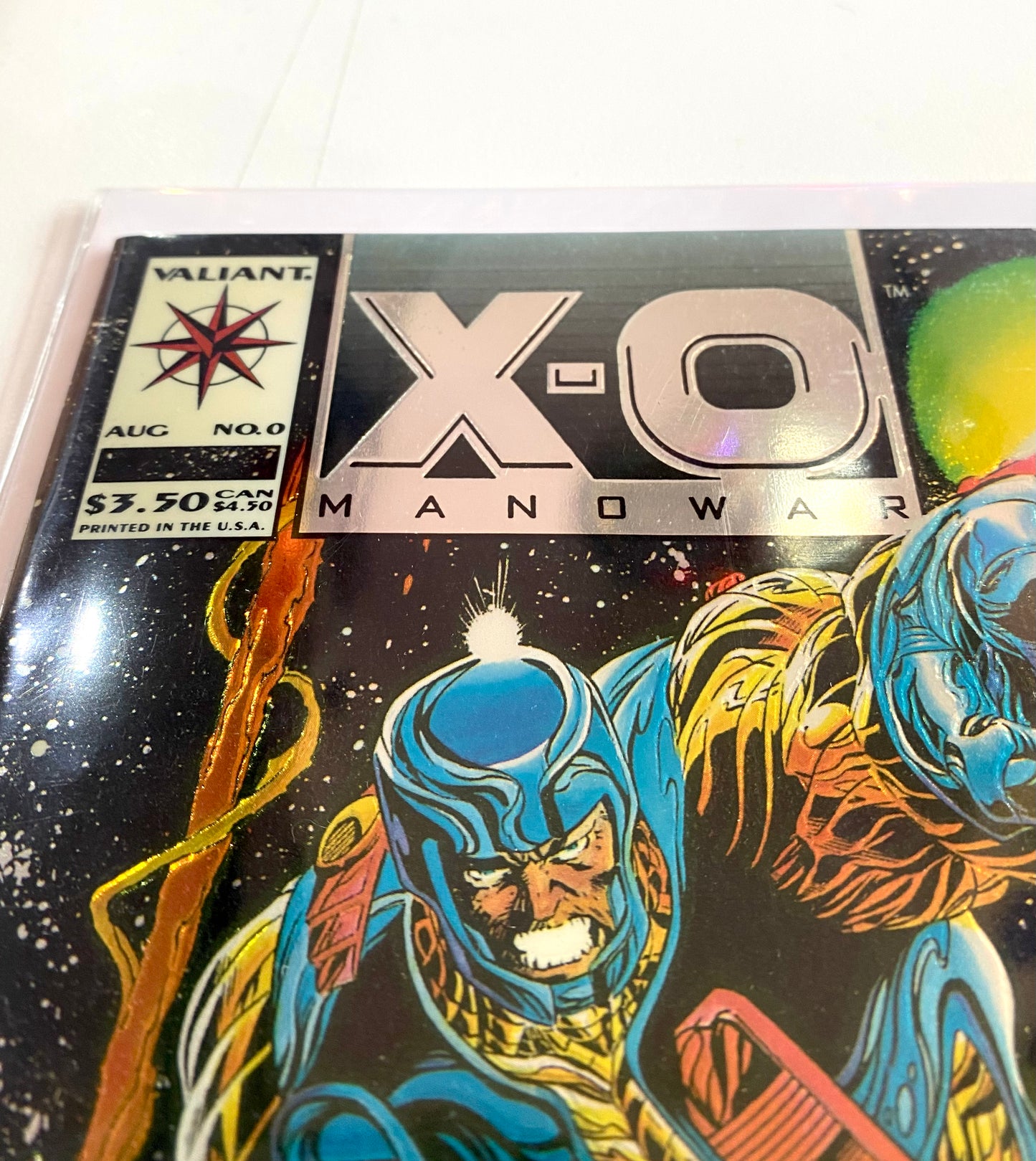 Valiant: X-O Manowar Aug No.0