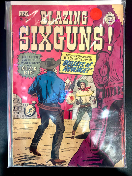 Super Comics: Blazing SixGuns No.15