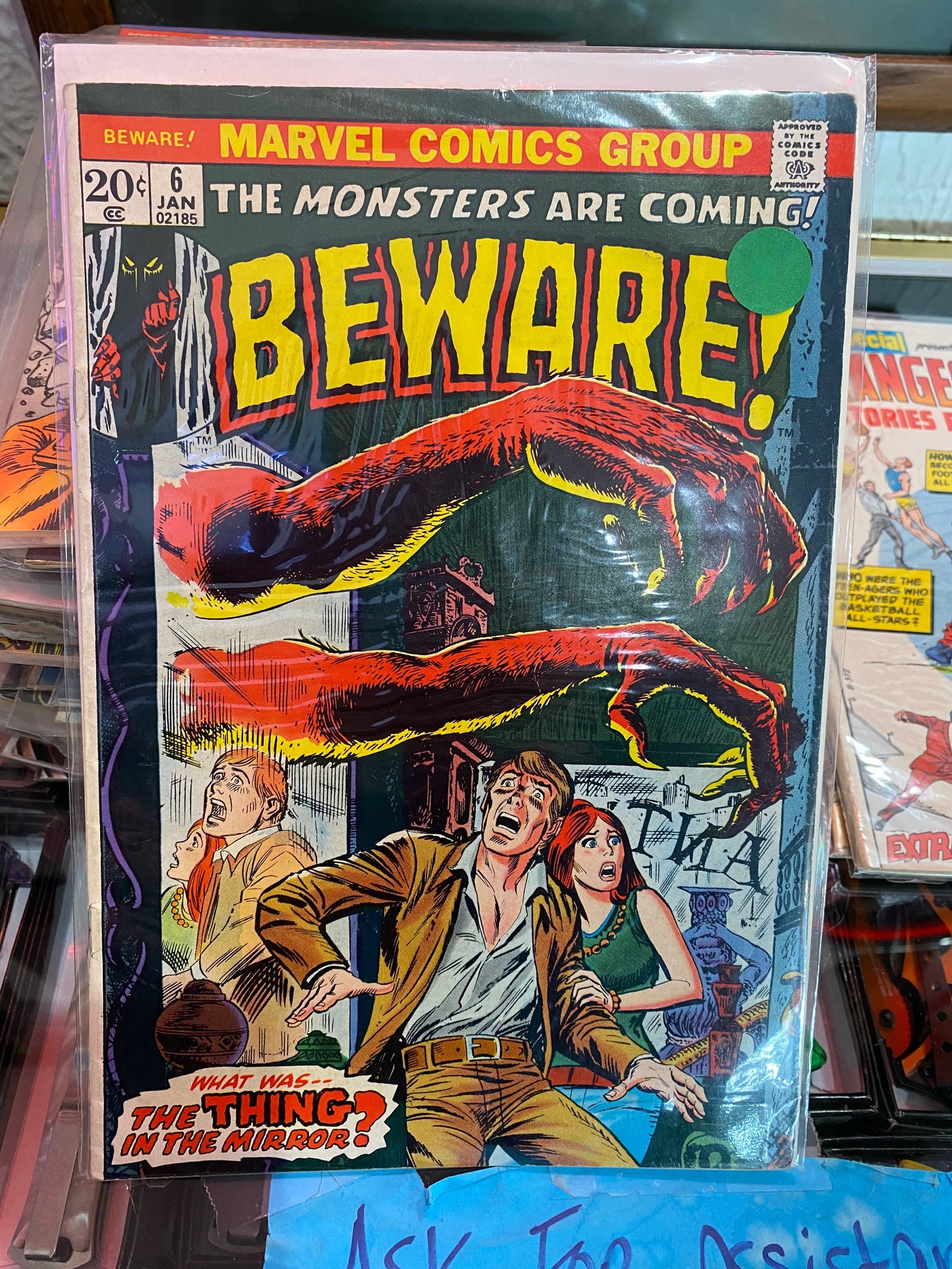 Marvel: Beware! The Monsters Are Coming! Jan. No.6