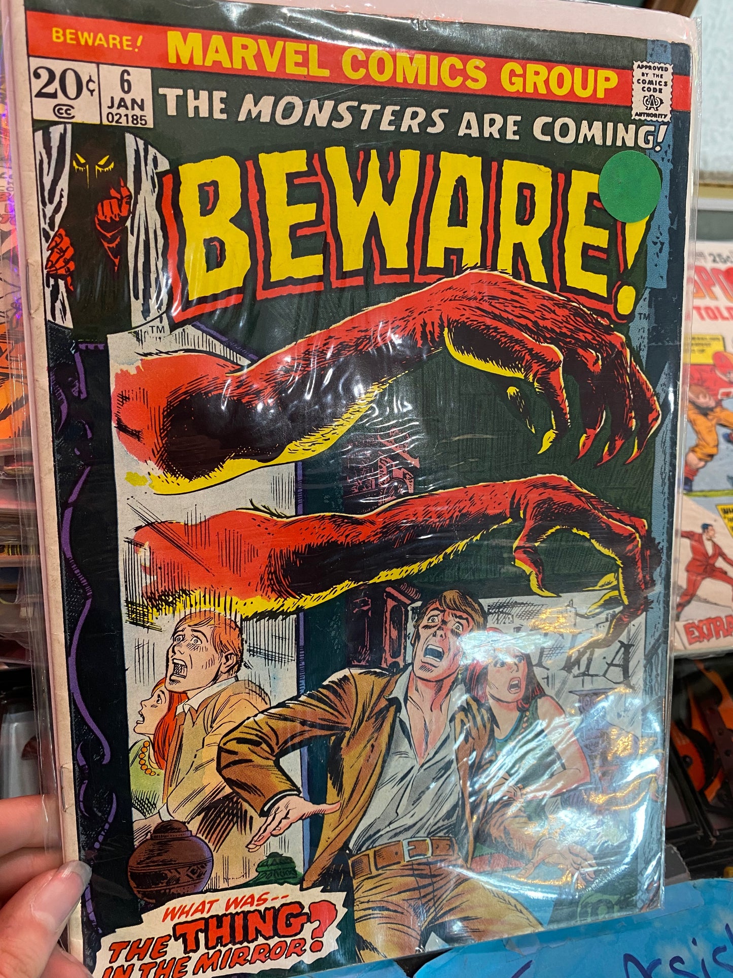 Marvel: Beware! The Monsters Are Coming! Jan. No.6