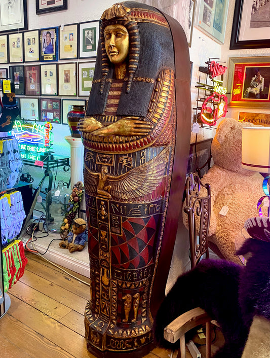 Life Size Sarcophagus Cabinet *LOCAL PIKCUP ONLY*