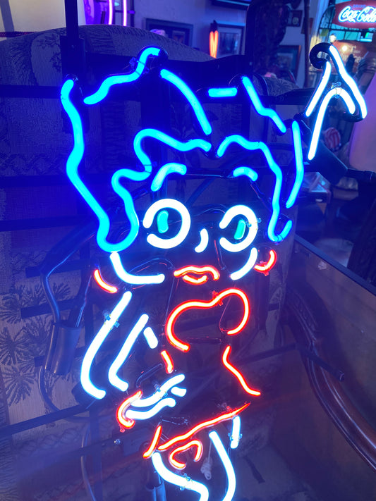 Betty Boop Standard Neon Sign *LOCAL PICKUP ONLY*