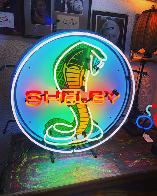 Shelby Standard Neon Sign *LOCAL PICKUP ONLY*