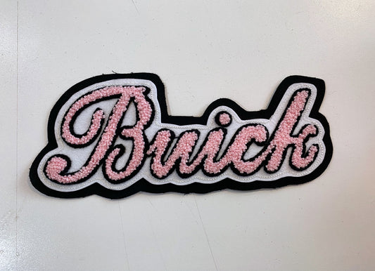 Buick Sow On Patch (BIG PINK)