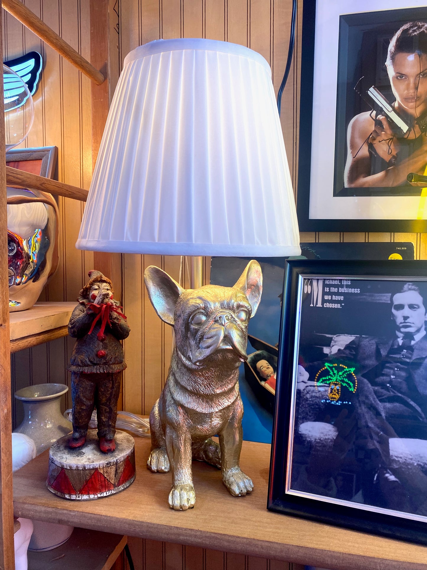 Golden Dog Lamp *LOCAL PICKUP ONLY (FOR NOW)*