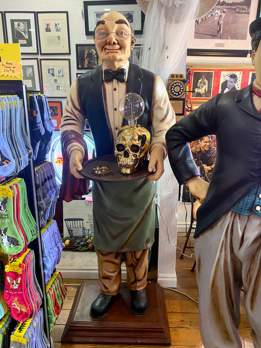 Over 6ft Tall Butler Statue *LOCAL PICKUP ONLY*