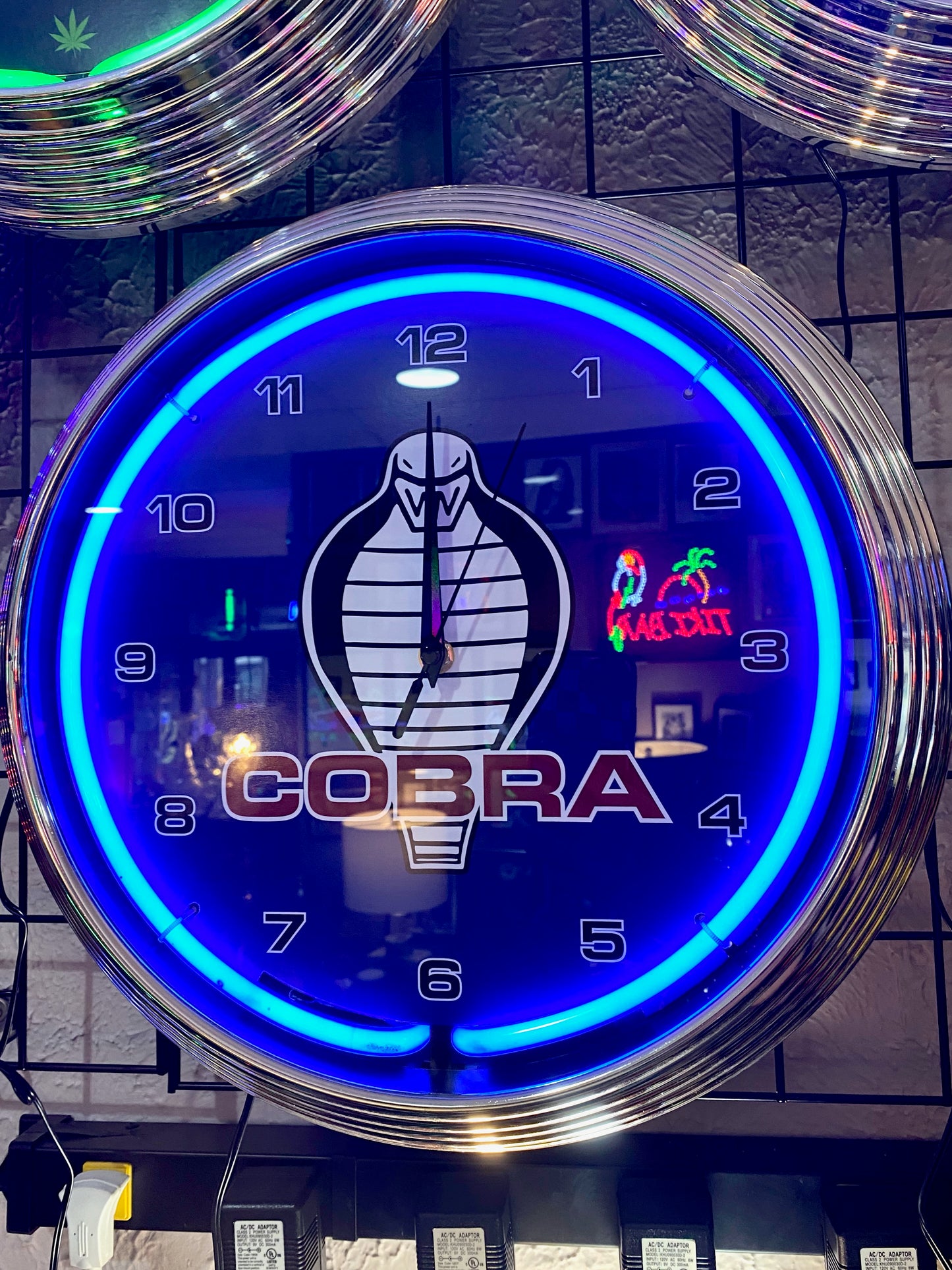 Ford Cobra Neon Clock