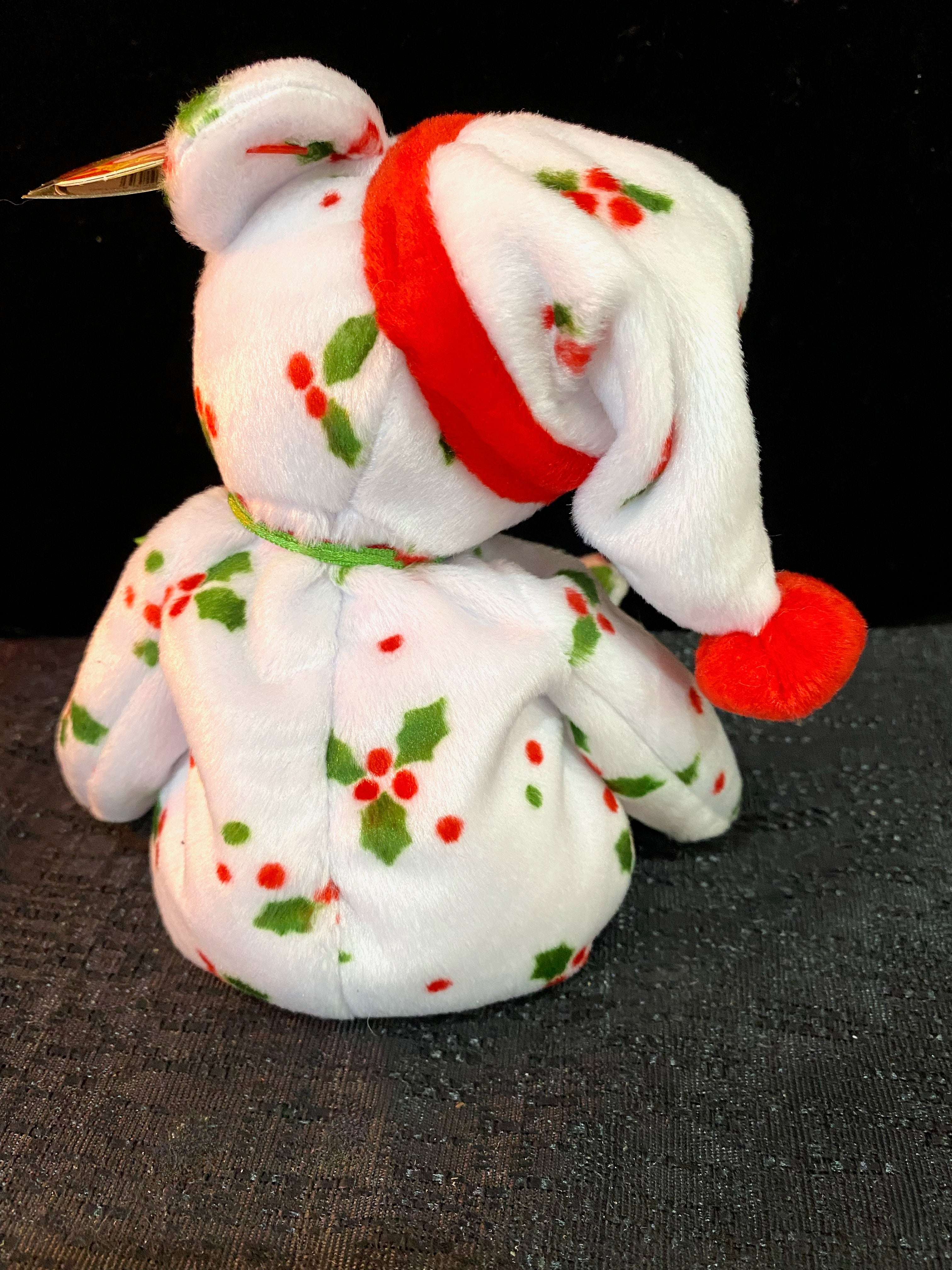 1998 holiday teddy ty beanie best sale baby value