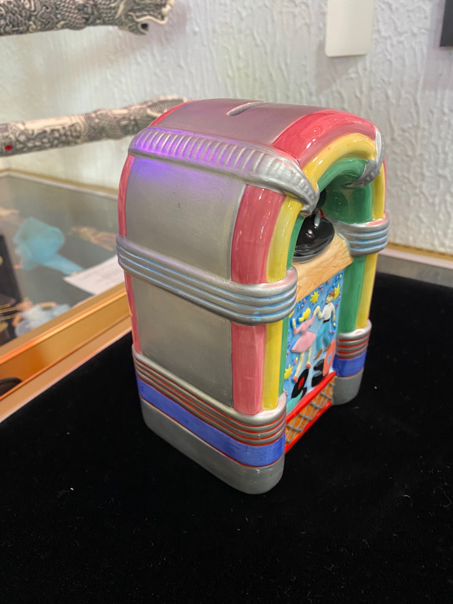 Retro Style Jukebox Coin Bank