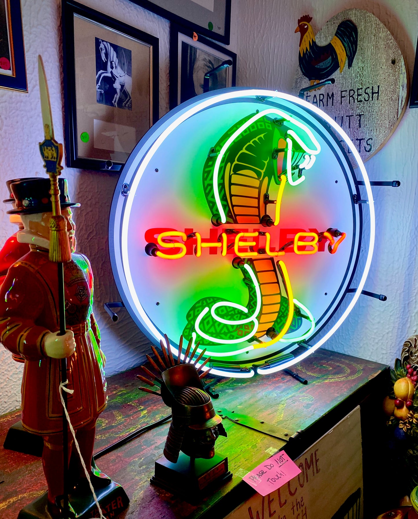 Shelby Standard Neon Sign *LOCAL PICKUP ONLY*