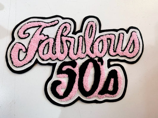 Fabulous 50's Sow On Patch (PINK)