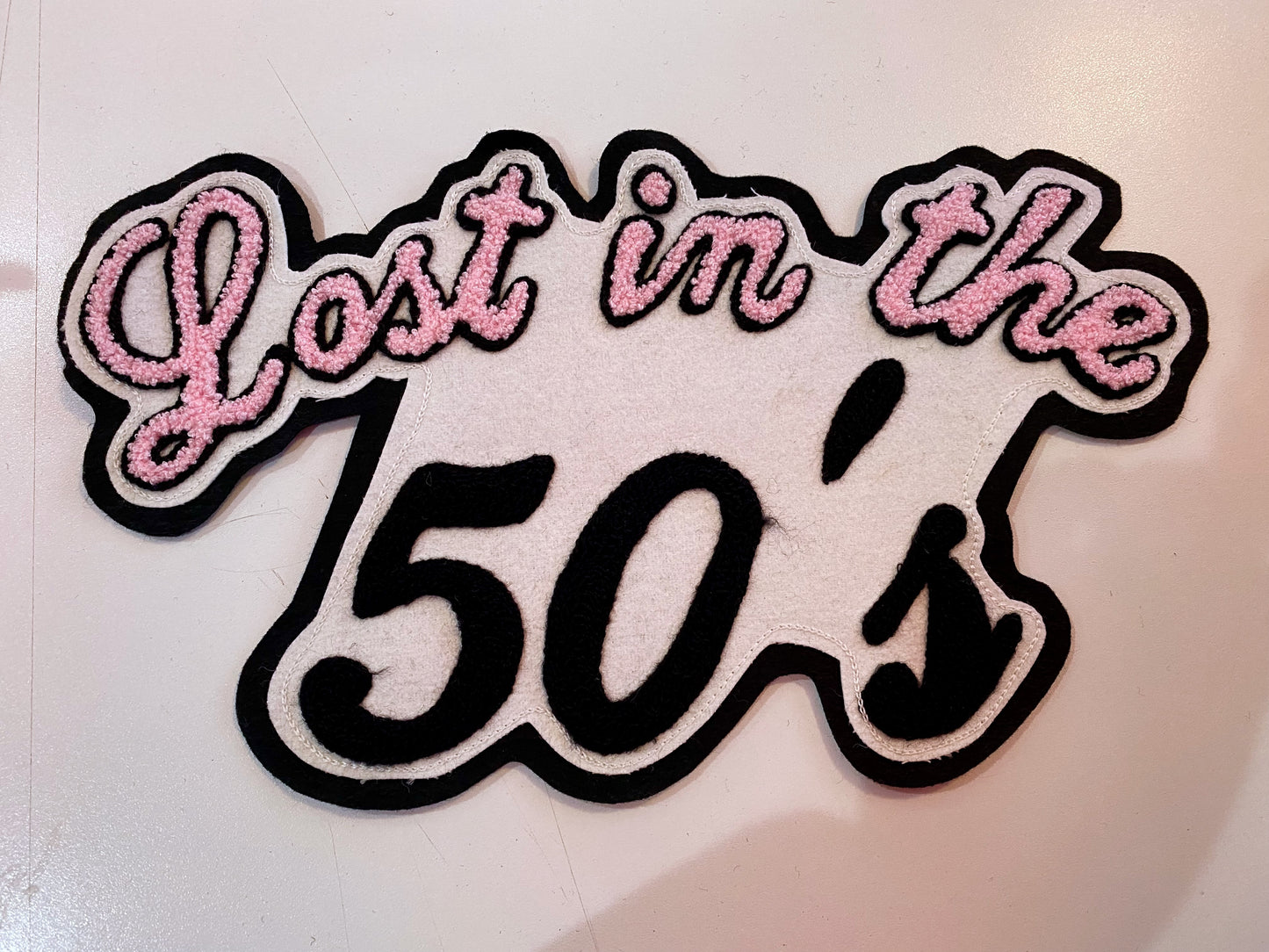 Lost in the 50's Sow On Patch (PINK)