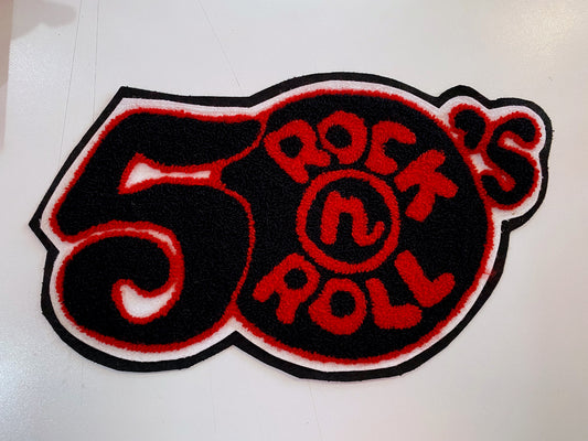 50's Rock n Roll Sow On Patch (RED)