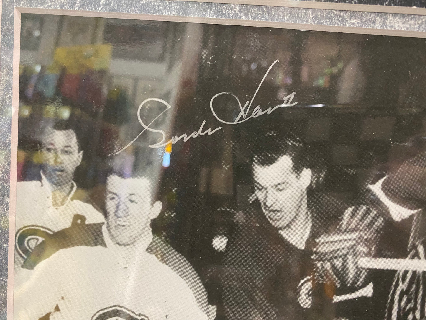 Gordie Howe and Ted Lindsay Autograph